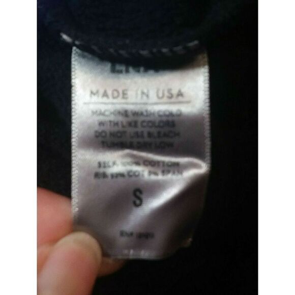 LNA Sweatshirt Black Super Soft Wavy Graphic "I Want You" Size Small - Picture 8 of 8